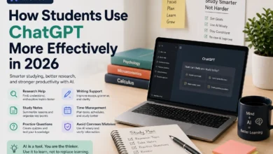 Students using ChatGPT more effectively in 2026 for studying, research, productivity, and learning support